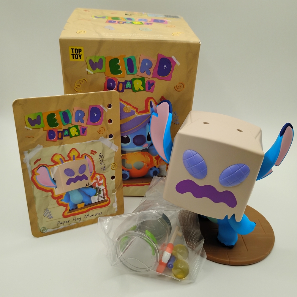 Weird Diary Stitch Character Collectible Figure "Paper Bag Money"